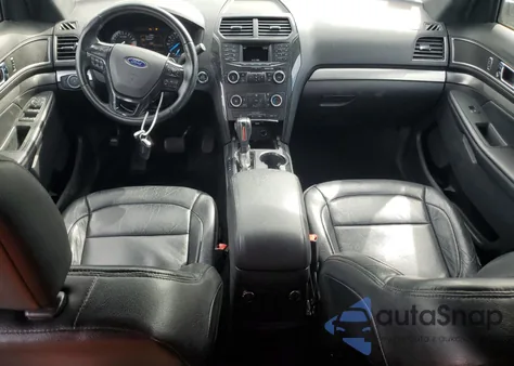 2018 Ford Explorer Xlt z USA, uszkodzony, nr VIN 1FM5K8D80JGA50089